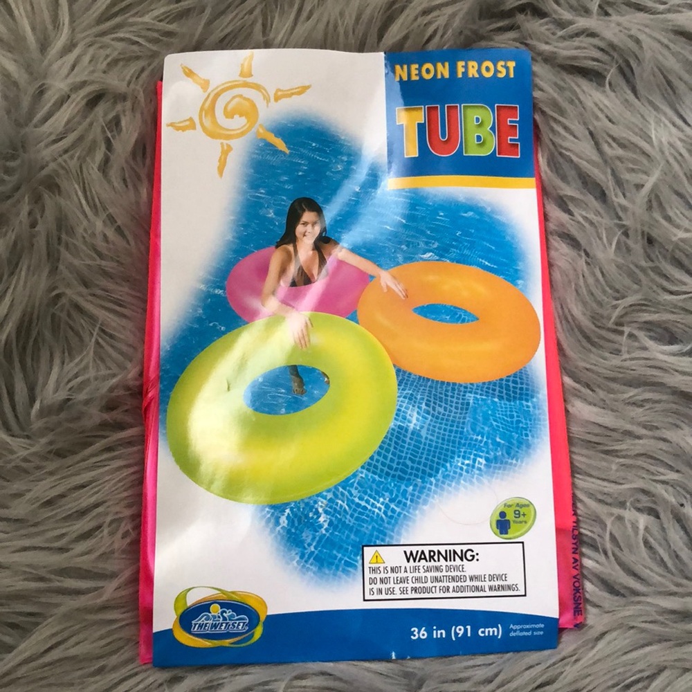🛑 Pink neon frost tube 👙